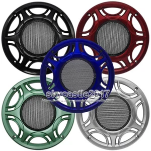 2pcs 6.5" inch Speaker Grill Cover Home Audio Decorative Circle Metal Mesh 176mm - Picture 1 of 15