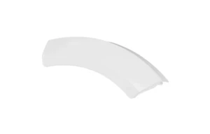 White Tumble Dryer Door Handle For Constructa Pitsos Viva Novamatic Smeg - Picture 1 of 2