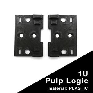 1U Eurorack Rails Side Brackets_Pulp Logic Size_Plastic - Picture 1 of 6