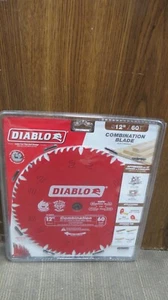 FREUD DIABLO D1260X 12" 60 TOOTH COMBINATION MITER SAW BLADE - Picture 1 of 6