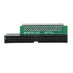 SCSI 68Pin 68-Pin Male to 50Pin 50-Pin Male Adapter Converter M-M &qiB*-* - Picture 1 of 6