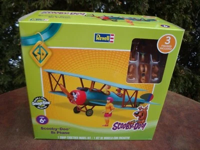 Scooby-Doo Bi Plane Snap-Tite Model Kit by Revell #85-1770 (2017) NIB Ages 6+ - Image 1 of 4