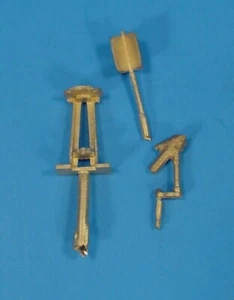 O/On3/On30 BRASS ELLIOT HIGH LEVEL WORKING SWITCH STAND WISEMAN BACK SHOP BS-332 - Picture 1 of 1