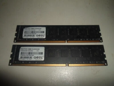 GEIL Black Dragon - DDR3 -1333 - 16GB - 2 x 8 GB - PC3-10660 - - - TOP !!! 6 - Bild 1 von 3