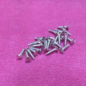 Tornillos golpeadores ranurados Hosco para Telecaster (20) 3 mm x 12 mm - níquel - Imagen 1 de 4