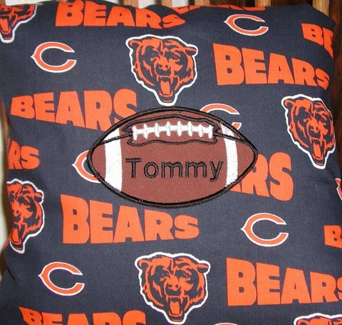 Chicago Bears Football Personalized Pillow Cover