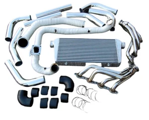 98-02 FOR Camaro Trans AM Firebird Hot Parts + INTERCOOLER + PIPE KIT T4 LS1 LS6 - Bild 1 von 2