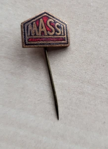 Vintage enamel MASSI Bicycle pin badge Fahrrad Anstecknadel - Picture 1 of 2