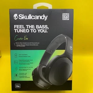 Skullcandy - Crusher Evo Over-the-Ear Wireless Headphones -Black [NEW & SEALED] - Picture 1 of 3