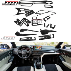 Kit de decoración de consola de tablero interior de carbono para Acura Integra 23+ A-Spec tipo S - Imagen 1 de 47