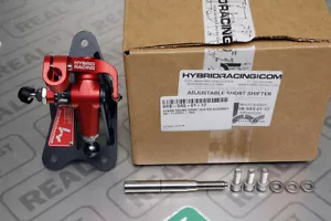 Hybrid Racing Short Shifter Assembly 06-11 Civic R18A1 Civic Si K20Z3 Red - Picture 1 of 9