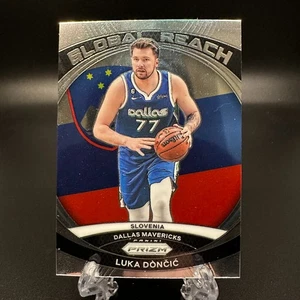 2023-24 Panini Prizm Luka Doncic Global Reach #1 Dallas Mavericks - Picture 1 of 2