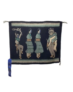Shirley Peines, Alfombra, Yei, Navajo, 23" x 28" - Imagen 1 de 3