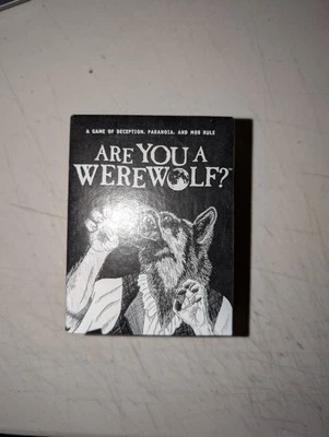 ¿Eres un hombre lobo? Looney Labs LOO-019 Juego de engaño, paranoia y regla de la mafia Foto 1 de 3