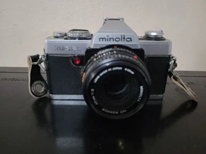 MINOLTA XG-2  35mm SLR Film Camera With Lens Untested  - Picture 1 of 6