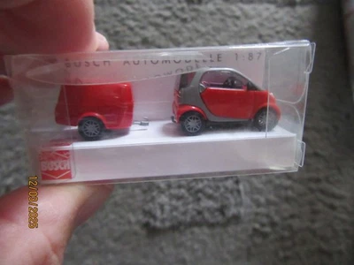 Roadster inteligente HO Busch 49352 com cabide raro - Novo na caixa - Imagem 1 de 4