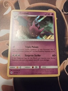 Crobat 56/149 Sm Base Set Holo-NM - Picture 1 of 2