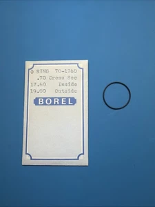 Borel O-Ring 70-1760 Uhrendichtung 17,60 mm Innendurchmesser x 19,00 mm Außendurchmesser x 0,70 mm CS - Bild 1 von 1