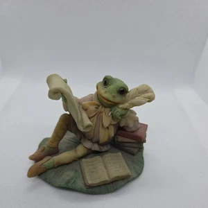 Frosch Fantasy - Figur 3517 - Westland Frog Collections - "Romantischer Dichter" - 1995 - Bild 1 von 7