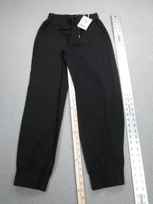 Everlane Pants Womens XS Black Organic Cotton Jogger Drawstring Pockets NWT - Image 1 of 4