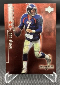 1998 Upper Deck Black Diamond Rookies Red Ruby Double #25 John Elway /3000 READ - Picture 1 of 3
