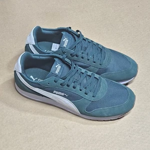 Men's Puma St Miler Dark Myrtle/Puma White-Gum (401622 08) Sz 13 - Picture 1 of 11