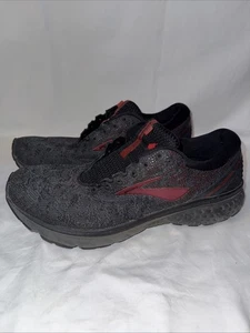 Brooks Ghost 11 Herren Schnürschuhe Grau/Rot Laufen Turnschuhe Größe 13 - Bild 1 von 8
