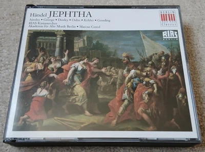 Handel Jephtha CD Marcus Creed Berlin Classics 3CD Box Foto 1 de 4