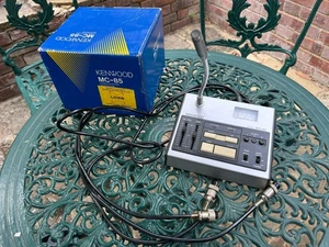Kenwood MC-85 vintage base station microphone - with built in compressor - Photo 1/15