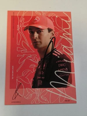 George Russell SIGNED 2025 F1 Mercedes AMG Petronas Miami Limited Edition Card - Image 1 of 2