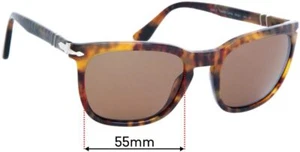 Lentes de repuesto para gafas de sol SFx se adaptan a Persol 3193-S - 55 mm de ancho - Imagen 1 de 26