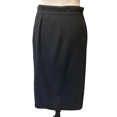 falda midi de lana recta emporio armani Foto 1 de 4