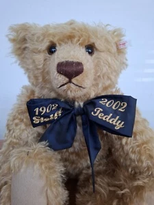 Oso de peluche Steiff CENTURY 100 años 1902-2002 edición limitada - Imagen 1 de 8