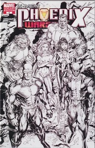 X-Men: Phoenix-Warsong #1 (2006) - Variante boceto Marc Silvestri - Casi nuevo - Imagen 1 de 2