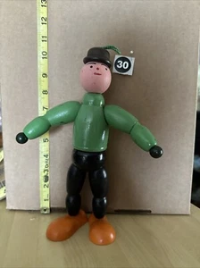 Vintage Wooden Bead Man - Picture 1 of 5