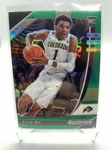 2020  Tyler Bey Panini Prizm #75 Rookie Green DALLAS MAVERICKS RC - Picture 1 of 2