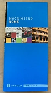 1st Edition Moon Metro Rome: Unfold the City Travel Guide & Maps 2003  (5776) - Picture 1 of 6