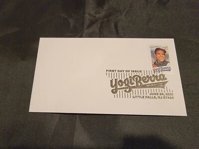 NEW Yogi Berra US MLB All Star Yogi Berra First 1st Day Cover FDC 2021 MINT NY - Image 1 of 3