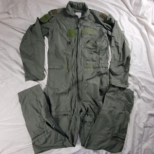 Equa Industries Military Flyers Overall Gr. 40 lang grün Anzug 8415-01-043-838 - Bild 1 von 8