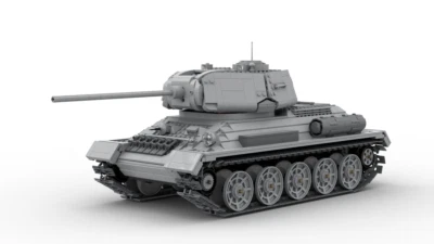 Lego T-34/85 RC Tank/Panzer by zackhariahm - Bild 1 von 4