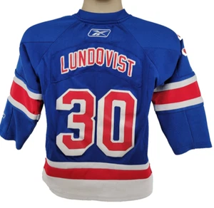 New York Rangers Henrik Lundqvist #30 Jersey Size Youth Small Stitched - Picture 1 of 18