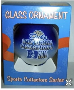 DUKE BLUE DEVILS 2010 NCAA NATIONAL CHAMPS Champions Christmas I ORNAMENT #3 - Bild 1 von 1