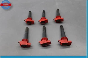 11-16 Porsche Panamera 4 Ignition Coil Coils Set (Pack Of 6) Oem - Picture 1 of 10