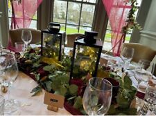 Wedding Table Centrepieces Or aisle Decorations With Lights