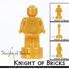 LEGO Minifigure PEARL GOLD Statuette Mini Trophy Statue Utensil 
