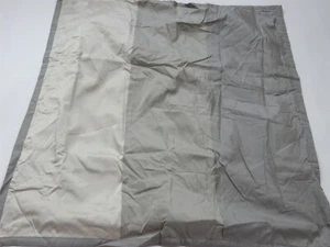 2 Donna Karan City Block Pewter Euro Shams $280 - Picture 1 of 6