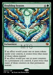 Tarjeta estilo mosaico temporada doble para EDH y prueba de juego - Imagen 1 de 3