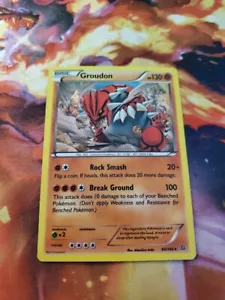 Pokemon - Groudon 84/160 Cracked Ice Holo Primal Clash VLP - Bild 1 von 2