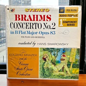 BRAHMS Symphony No. 1 AUDIO FIDELITY FCS 50017 Vinyl LP Hans Swarowsky 1959 - Picture 1 of 11