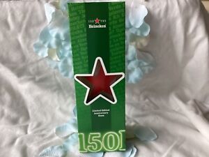 Heineken HE150KEN Limited Edition Anniversary Glass . New and boxed